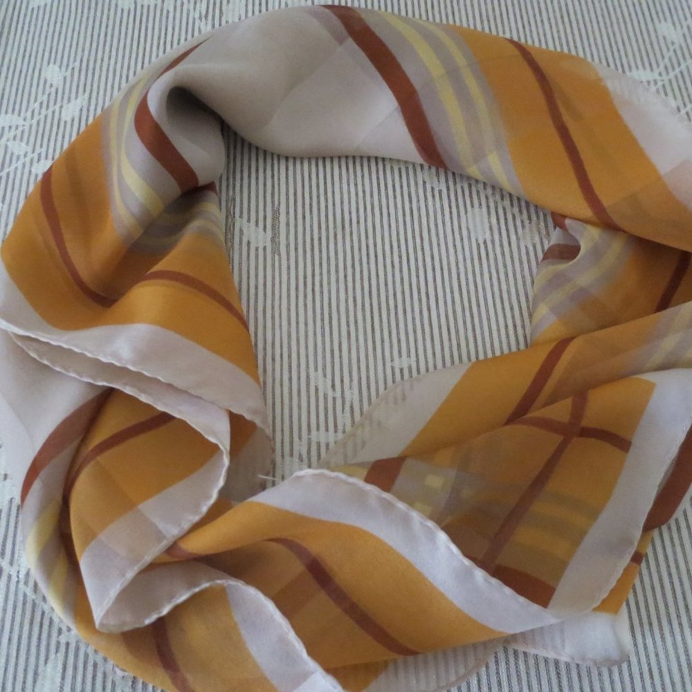 Chic Plaid Italian Scarf for Fay's Drug Company